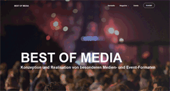 Desktop Screenshot of best-of-media.ch
